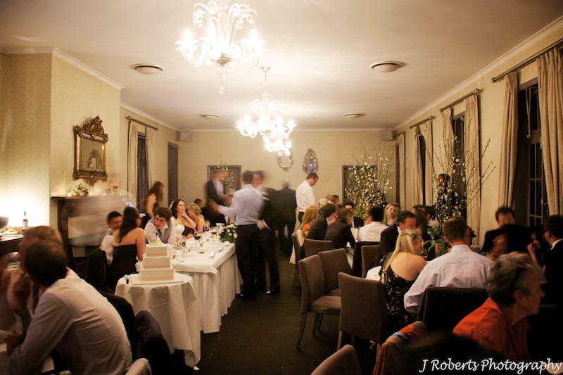 Atmosphere at wedding reception The Tea Rooms Gunners' Barracks Mosman - wedding photography sydney